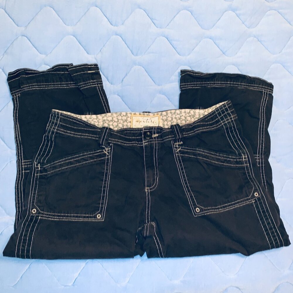 Aventura Black Propped Pants Size 12